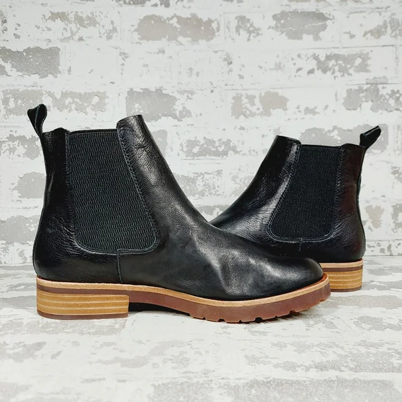 New Kork-Ease Bristol Black Leather Chelsea Boot E608 - Picture 2 of 10